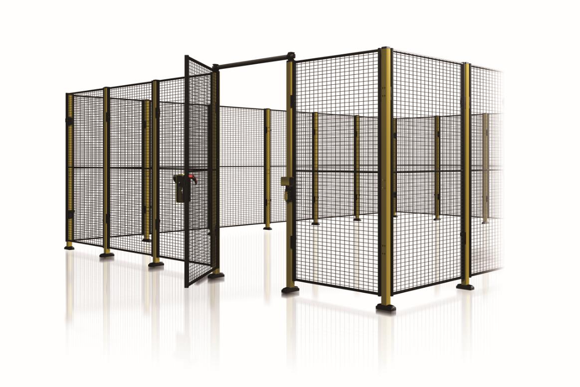 Valla de seguridad plegable